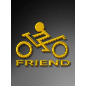 Bikerfriend 8x10 cm Mixfarver outlet