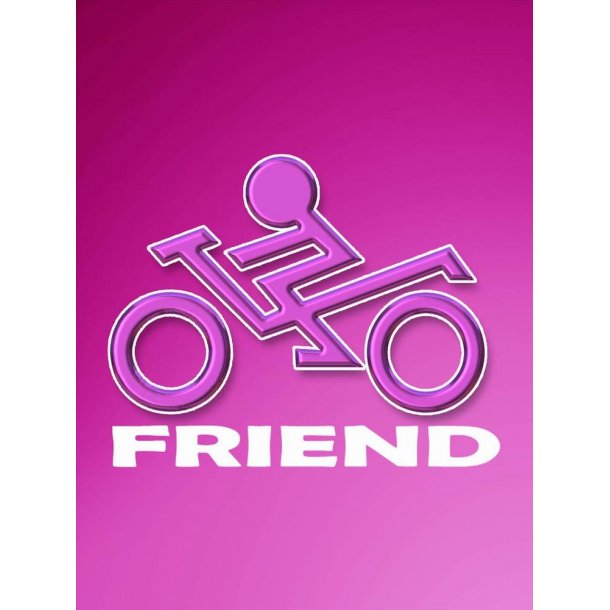 Bikerfriend 8x10 cm Mixfarver outlet