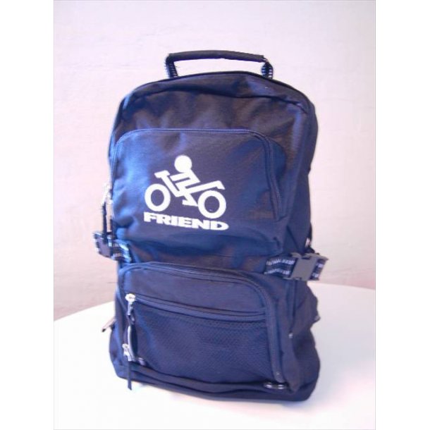 BikerPack. Rygsk med logo.