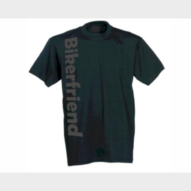 T-shirt Sort Basic m/tekst
