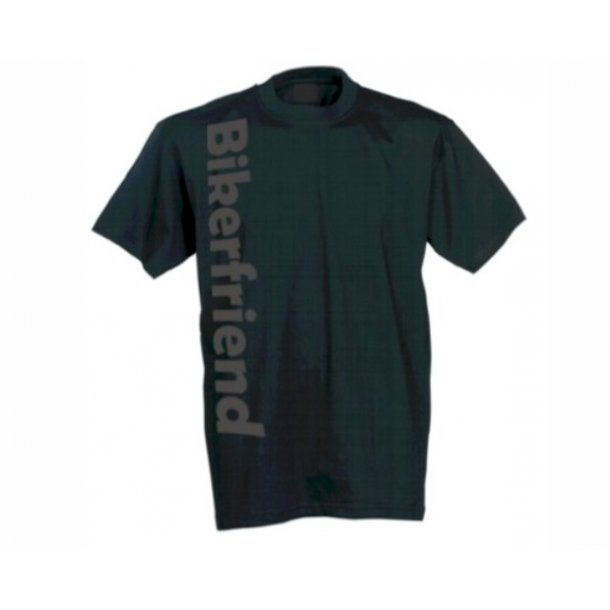 T-shirt Sort Basic m/tekst