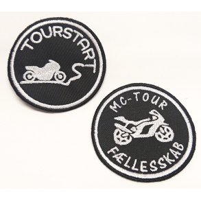 MC-TOUR og TOURSTART Patches