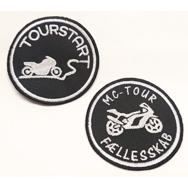 MC-TOUR og TOURSTART Patches
