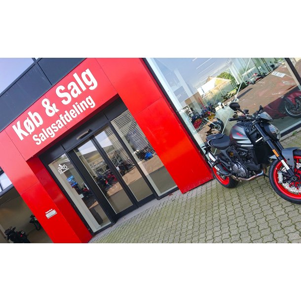 BikerFriend skiltning.