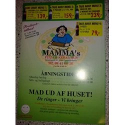 Mamma's Pizza &amp; Kebab hus.