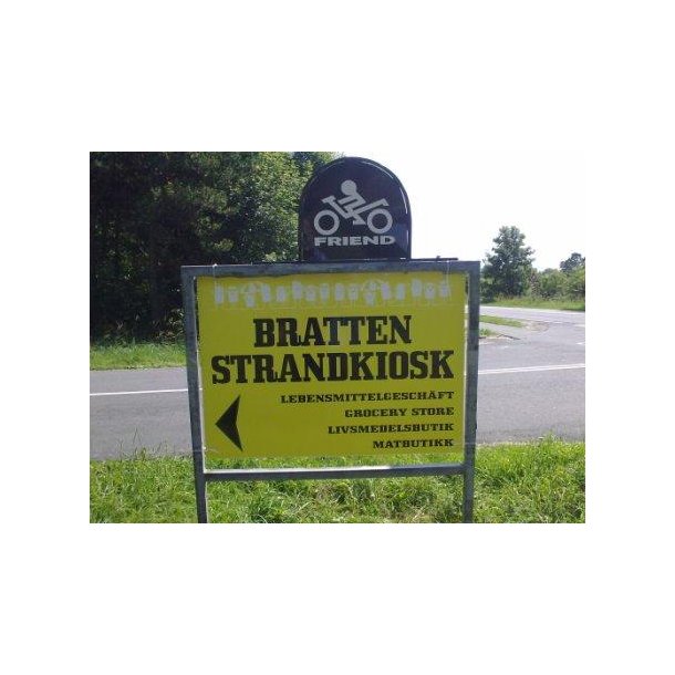 Bratten Strand Kiosk.