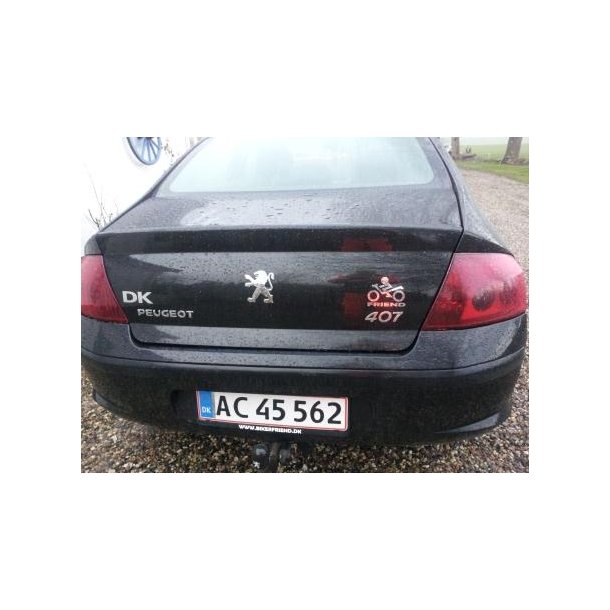 BikerFriend-Franks hjemtransport stttemrke - 10 x 8 cm