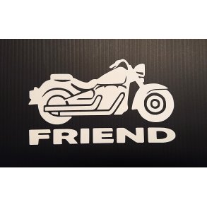 BikerFriend  Chopper Lavt styr- ca. 12 x 12 cm