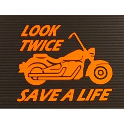 LOOK TWICE  SAVE A LIFE