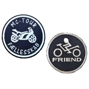 MC-TOUR og BikerFriend Patch.