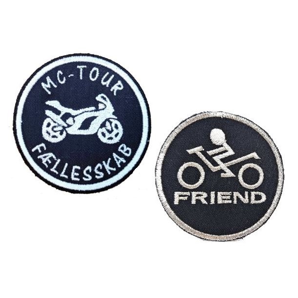 MC-TOUR og BikerFriend Patch.