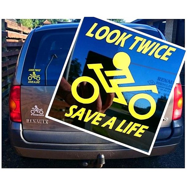 LOOK TWICE  SAVE A LIFE
